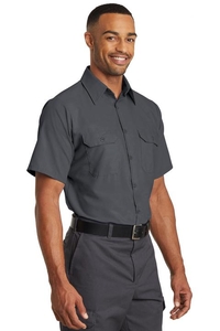 SY60 - Red Kap Short Sleeve Solid Ripstop Shirt