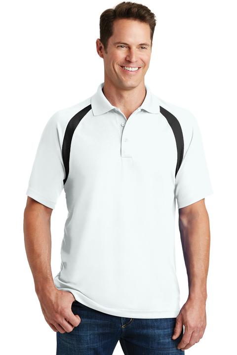 T476 - Sport-Tek Dry Zone Colorblock Raglan Polo