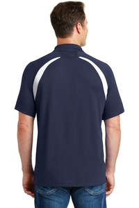 T476 - Sport-Tek Dry Zone Colorblock Raglan Polo