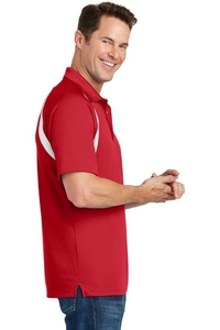 T476 - Sport-Tek Dry Zone Colorblock Raglan Polo