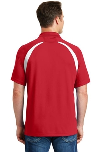 T476 - Sport-Tek Dry Zone Colorblock Raglan Polo