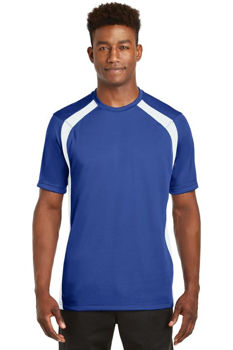 T478 - Sport-Tek Dry Zone Colorblock Crew