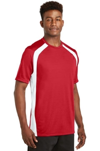 T478 - Sport-Tek Dry Zone Colorblock Crew