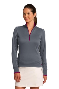 578674 - Nike Ladies Dri-FIT 1/2 Zip Cover Up