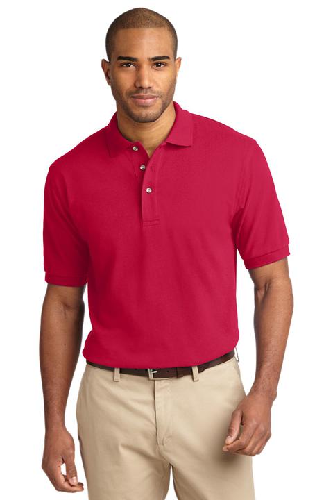 TLK420 - Port Authority Tall Heavyweight Cotton Pique Polo.  TLK420