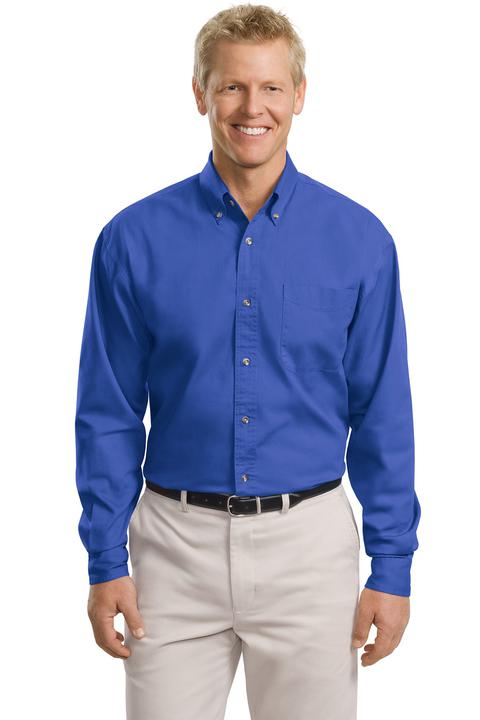 TLS600T - Port Authority Tall Long Sleeve Twill Shirt. TLS600T
