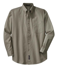 TLS600T - Port Authority Tall Long Sleeve Twill Shirt.  TLS600T