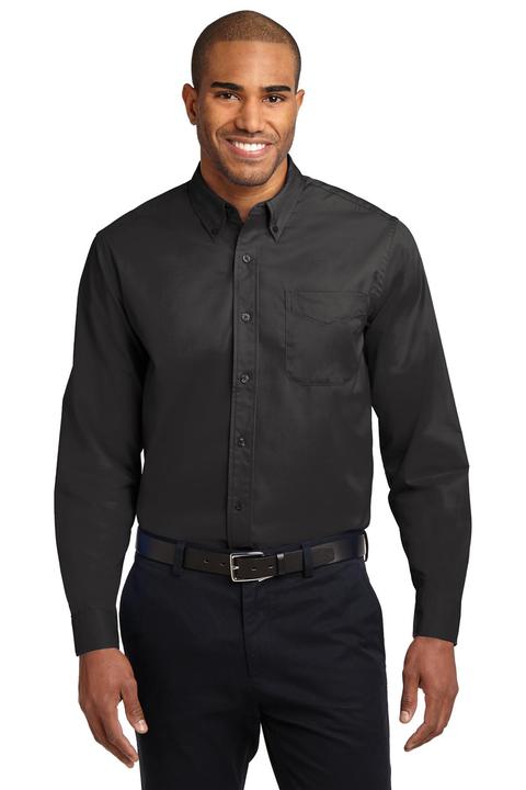 TLS608 - Port Authority Tall Long Sleeve Easy Care Shirt.  TLS608