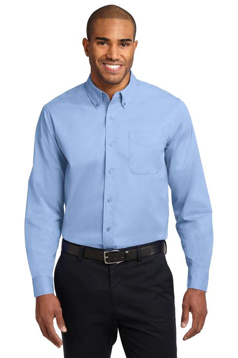TLS608 - Port Authority Tall Long Sleeve Easy Care Shirt.  TLS608