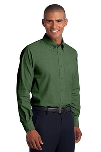 TLS640 - Port Authority Tall Crosshatch Easy Care Shirt