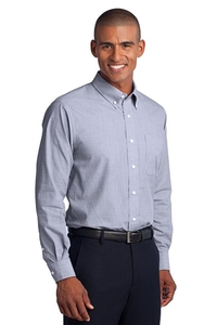 TLS640 - Port Authority Tall Crosshatch Easy Care Shirt
