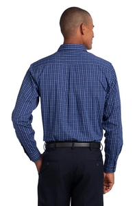 TLS642 - Port Authority Tall Tattersall Easy Care Shirt