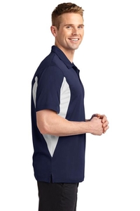 TST655 - Sport-Tek Tall Side Blocked Micropique Sport-Wick Polo