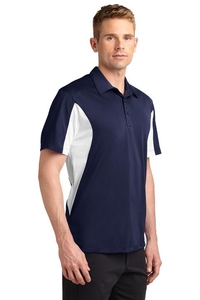 TST655 - Sport-Tek Tall Side Blocked Micropique Sport-Wick Polo