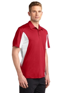 TST655 - Sport-Tek Tall Side Blocked Micropique Sport-Wick Polo