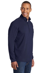TST850 - Sport-Tek Tall Sport-Wick Stretch 1/2-Zip Pullover