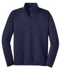 TST850 - Sport-Tek Tall Sport-Wick Stretch 1/2-Zip Pullover