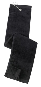 TW50 - Port Authority Grommeted Tri-Fold Golf Towel.  TW50