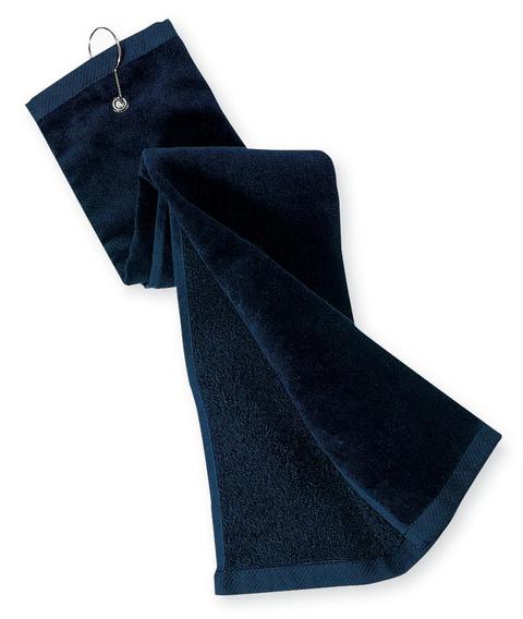 TW50 - Port Authority Grommeted Tri-Fold Golf Towel.  TW50