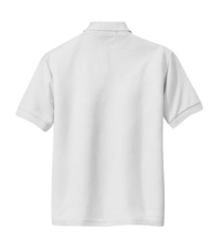 Y500 - Port Authority Youth Silk Touch Polo.  Y500