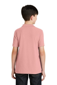 Y500 - Port Authority Youth Silk Touch Polo. Y500