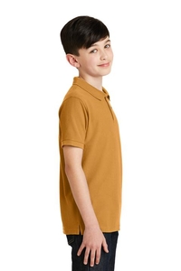 Y500 - Port Authority Youth Silk Touch Polo. Y500