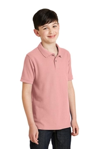 Y500 - Port Authority Youth Silk Touch Polo. Y500