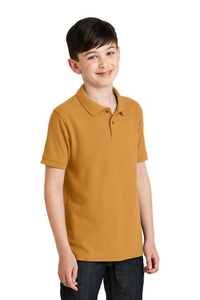 Y500 - Port Authority Youth Silk Touch Polo. Y500