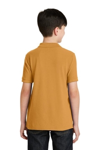 Y500 - Port Authority Youth Silk Touch Polo. Y500