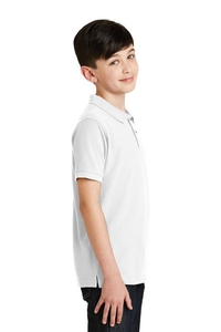 Y500 - Port Authority Youth Silk Touch Polo.  Y500