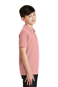 Y500 - Port Authority Youth Silk Touch Polo. Y500