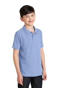 Y500 - Port Authority Youth Silk Touch Polo. Y500