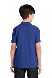 Y500 - Port Authority Youth Silk Touch Polo. Y500