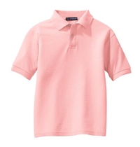 Y500 - Port Authority Youth Silk Touch Polo. Y500