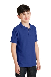 Y500 - Port Authority Youth Silk Touch Polo. Y500