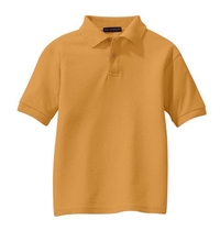Y500 - Port Authority Youth Silk Touch Polo. Y500