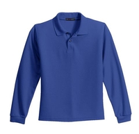 Y500LS - Port Authority® Youth Long Sleeve Silk Touch Polo