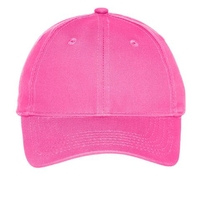 YC914 - Port & Company Youth Six-Panel Unstructured Twill Cap