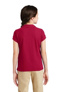 YG503 - Port Authority Girls Silk Touch Peter Pan Collar Polo