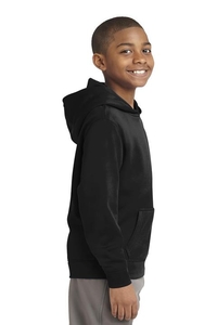 YST244 - Sport-Tek Youth Sport-Wick Fleece Hooded Pullover