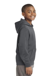YST244 - Sport-Tek Youth Sport-Wick Fleece Hooded Pullover