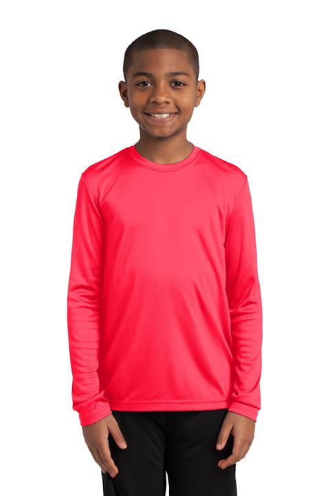 YST350LS - Sport-Tek Youth Long Sleeve PosiCharge Competitor Tee