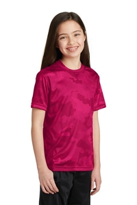 YST370 - Sport-Tek Youth CamoHex Tee
