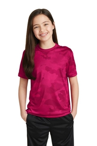 YST370 - Sport-Tek Youth CamoHex Tee