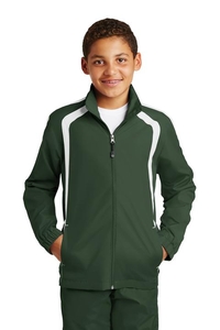 YST60 - Sport-Tek Youth Colorblock Raglan Jacket