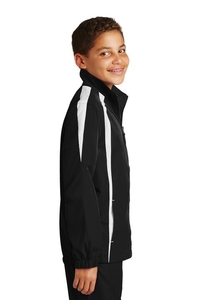 YST60 - Sport-Tek Youth Colorblock Raglan Jacket