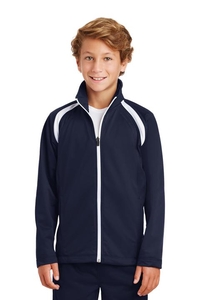 YST90 - Sport-Tek Youth Tricot Track Jacket