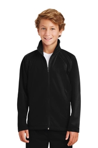 YST90 - Sport-Tek Youth Tricot Track Jacket