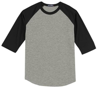YT200 - Sport-TekÂ® Youth Colorblock Raglan Jersey.  
