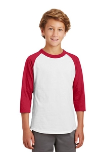 YT200 - Sport-Tek® Youth Colorblock Raglan Jersey.